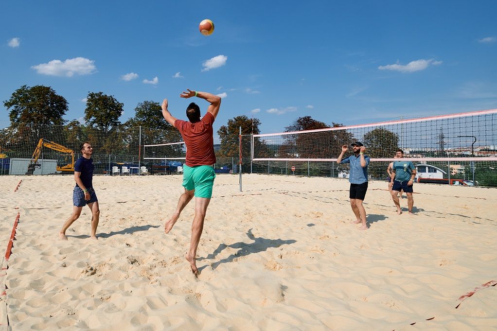 Beach volleyball