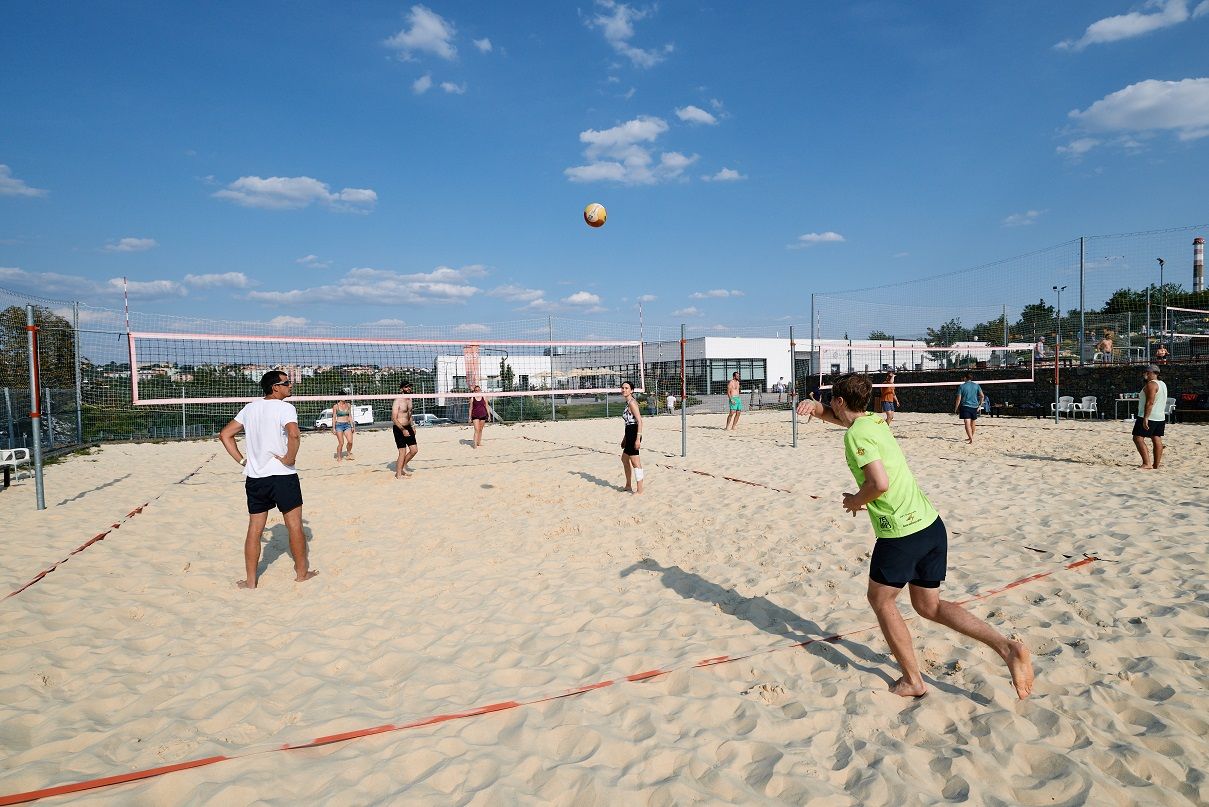 Beach volleyball